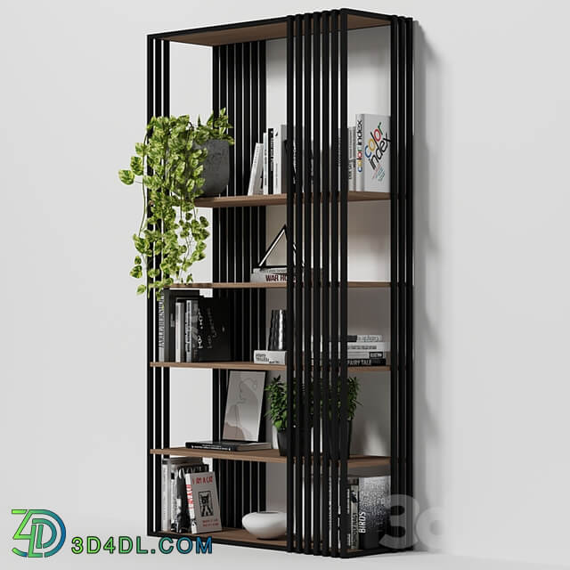 Rack and Bookcase 90