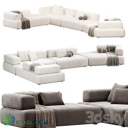 CHOLET Sectional Sofa 3 By HESSENTIA Cornelio Cappellini 