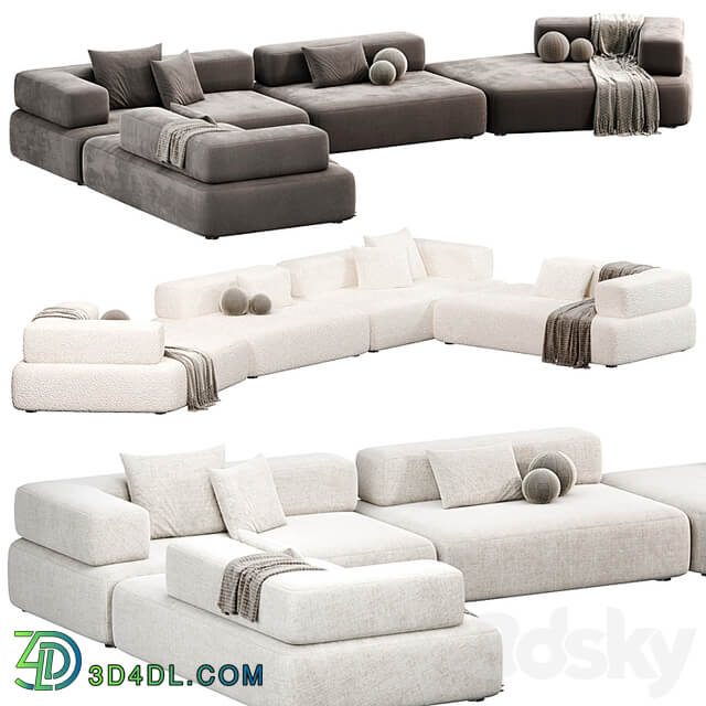 CHOLET Sectional Sofa 3 By HESSENTIA Cornelio Cappellini