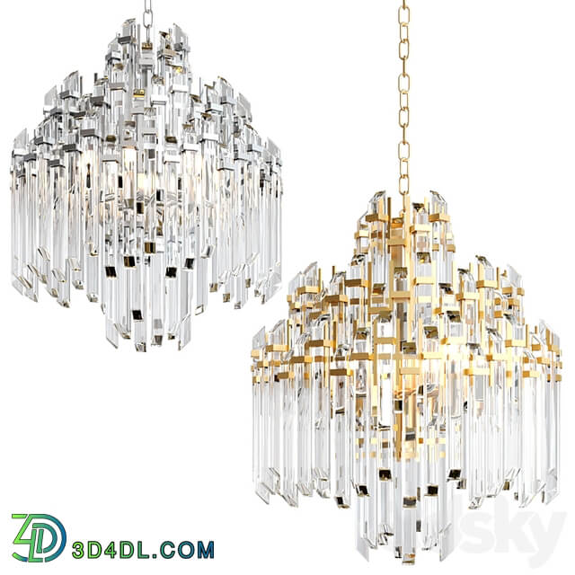 ADELE Four Tier Waterfall Chandelier