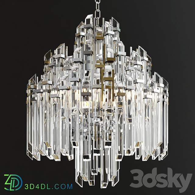 ADELE Four Tier Waterfall Chandelier