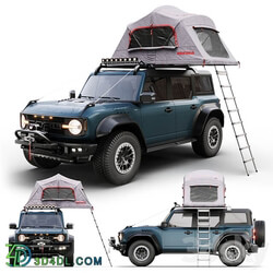 ford bronco raptor rooftop tent 