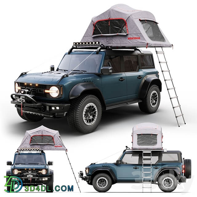 ford bronco raptor rooftop tent