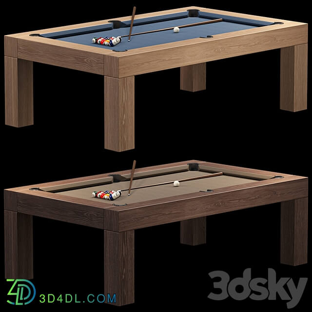 RH Brunswick Parsons Billiards table