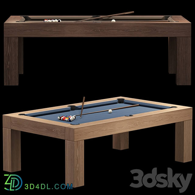 RH Brunswick Parsons Billiards table