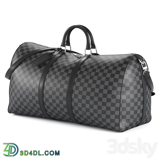 LOUIS VUITTON Keepall 60 Black