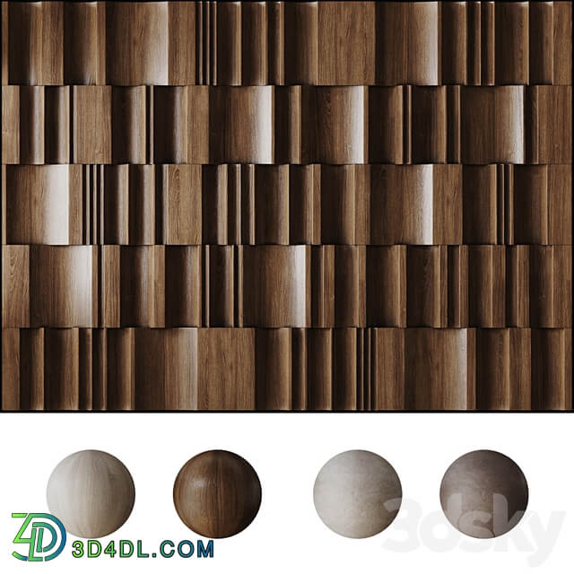 Decorative 3D wall panel 013