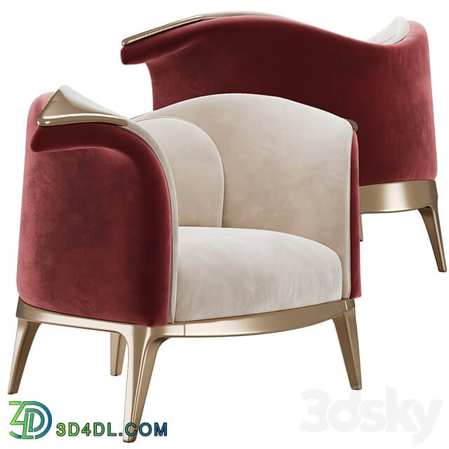 Harlequin Armchair by Alma de Luce