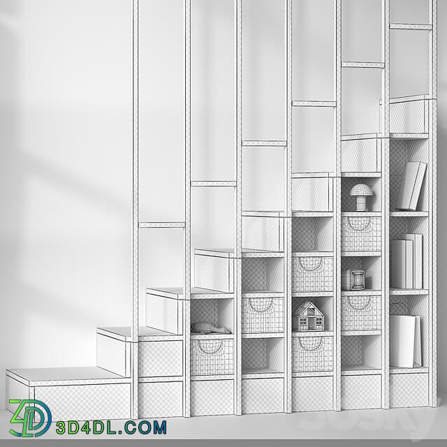 Wardrobe ladder for children&#39;s room