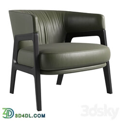 Duo Lounge armchair by Poltrona Frau 