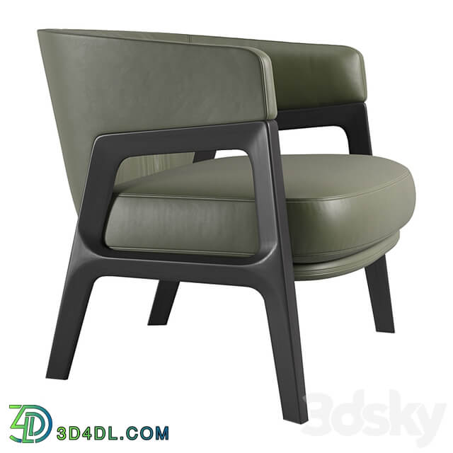 Duo Lounge armchair by Poltrona Frau