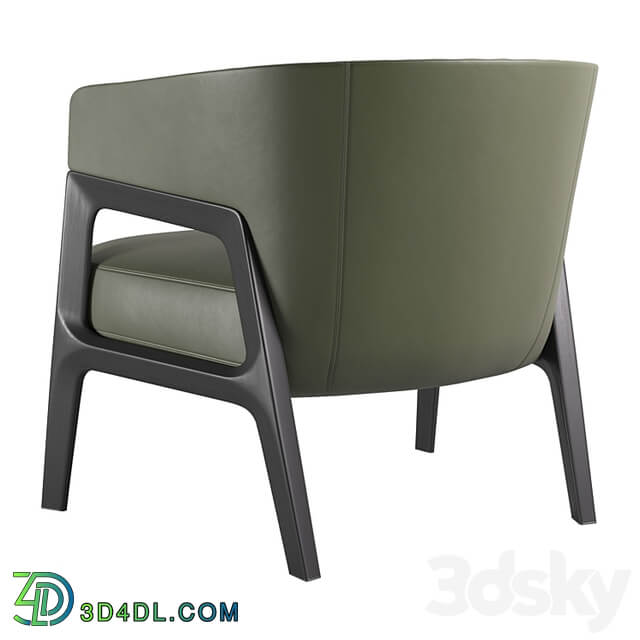 Duo Lounge armchair by Poltrona Frau