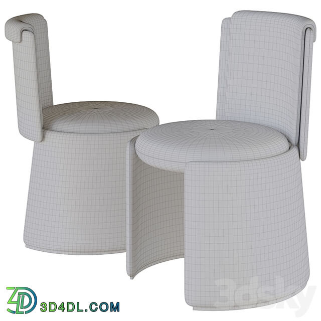 hug dining chair by hc28 cosmo