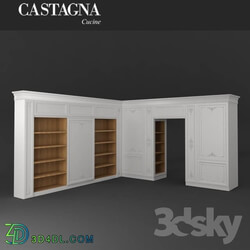 Wardrobe Display cabinets Boiserie CASTAGNA Princess 