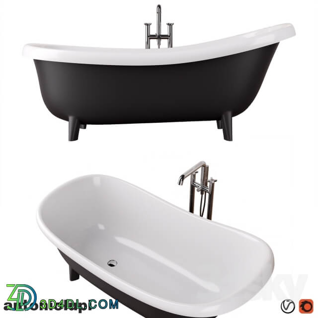 Antonio Lupi Suite bath Timbro freestanding bath tap