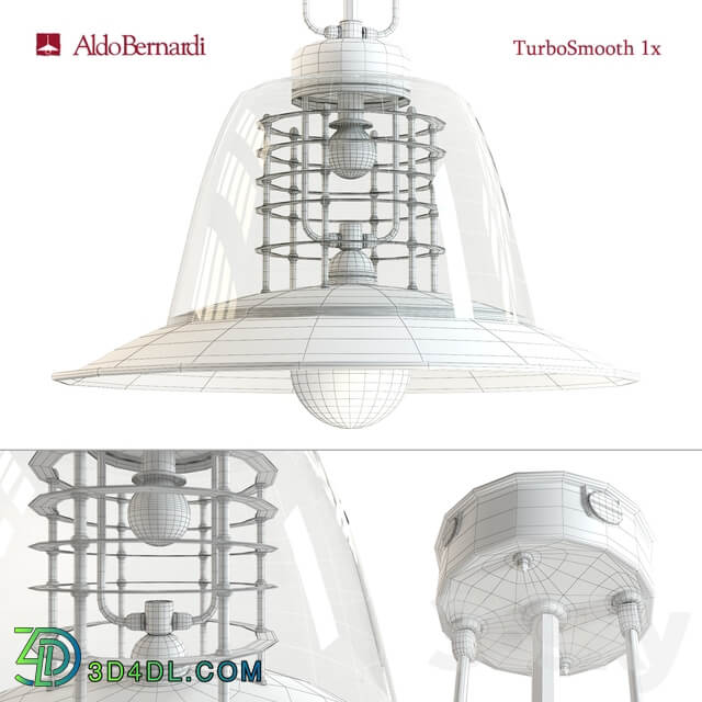 Aldo Bernardi Schiara Pendant light 3D Models