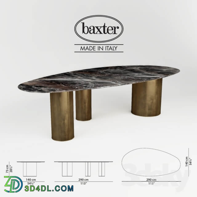 Table Chair BAXTER LAGOS TABLE