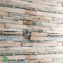 wood wall art wall decor plank panels wooden decor boards wooden wall panel slats 3D Models 