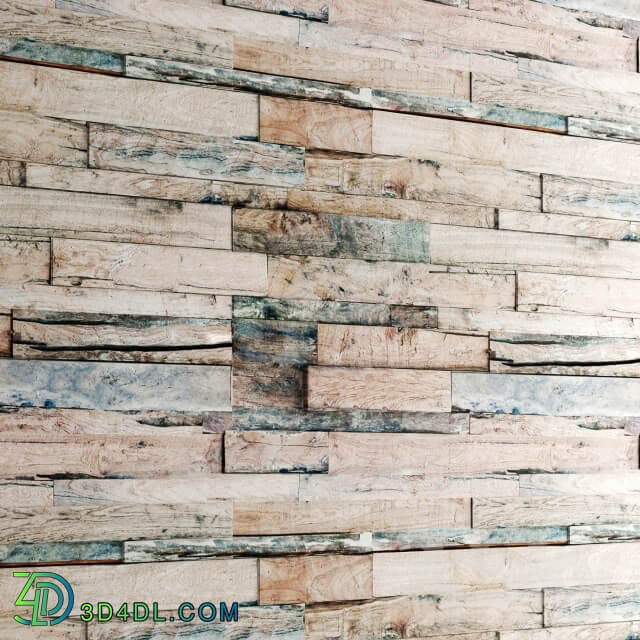 wood wall art wall decor plank panels wooden decor boards wooden wall panel slats 3D Models