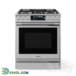 Samsung 5.8 Cu. Ft. Slide In Gas Range 