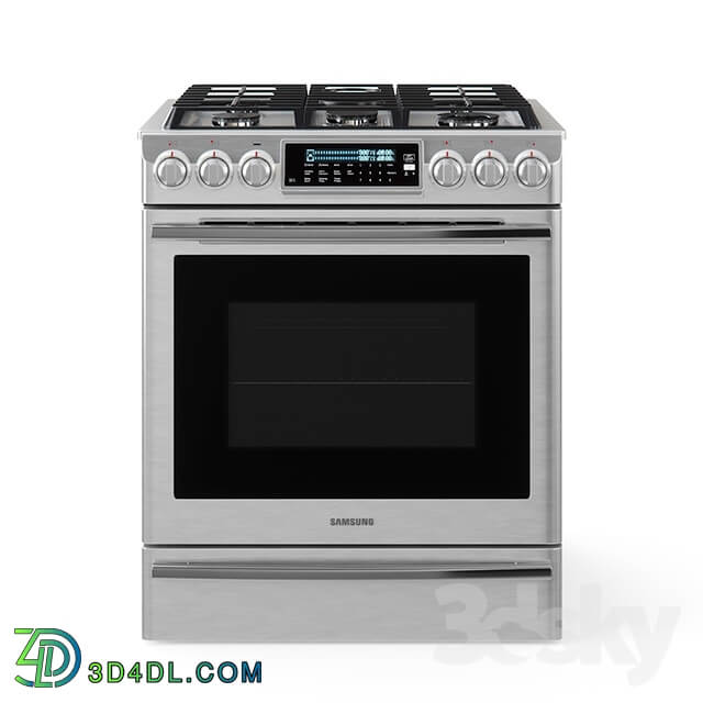 Samsung 5.8 Cu. Ft. Slide In Gas Range