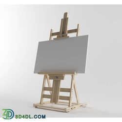 wooden painting stand 