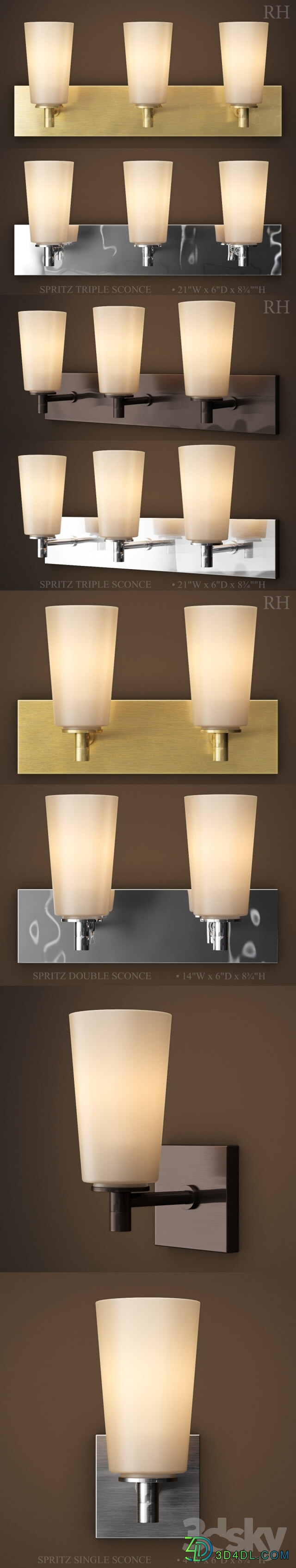 SPRITZ SCONCE COLLECTION