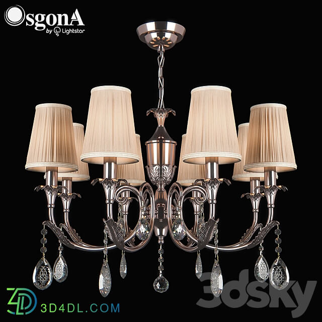 691084 Cappa Osgona Pendant light 3D Models