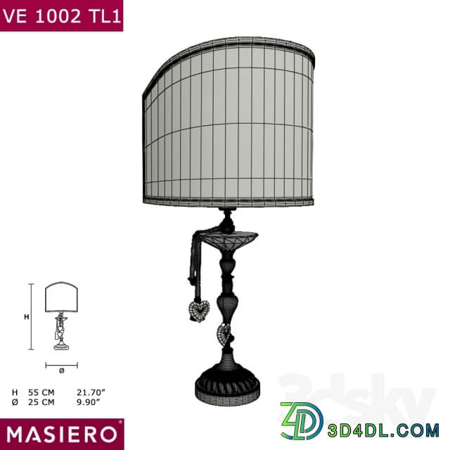 Masiero VE1002 TL1 table lamp