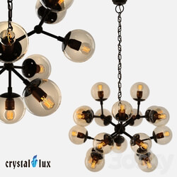 Chandelier Crystal Lux Medea Pendant light 3D Models 