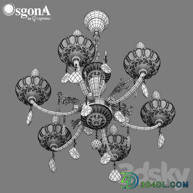 717062 Bogemia Osgona Pendant light 3D Models