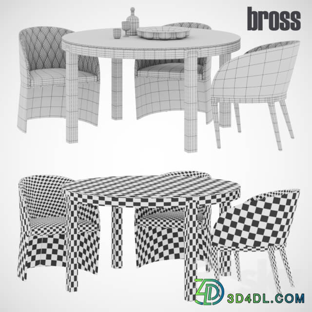 Table Chair Bross Hug amp Thor