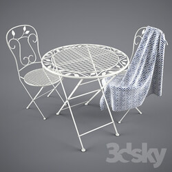 Table Chair Garden Furniture 