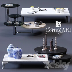 CorteZari Coffee Tables Set 