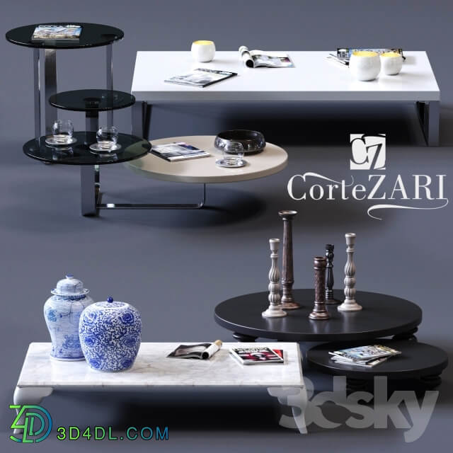 CorteZari Coffee Tables Set