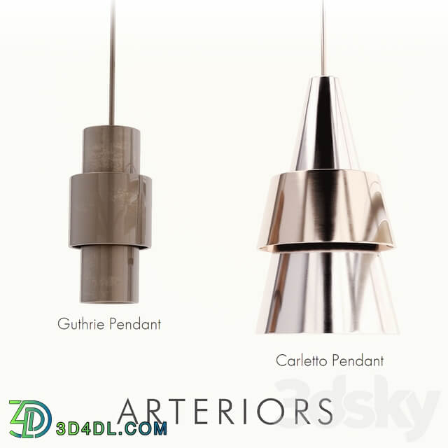 Arteriors pendants Pendant light 3D Models