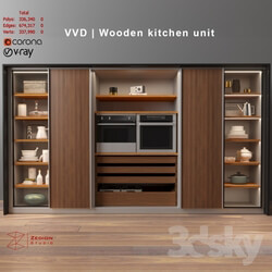 Kitchen VVD Wooden Kitchen unit 