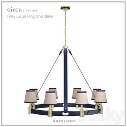 Riley Large Ring Chandelier by RALPH LAUREN Pendant light 3D Models 