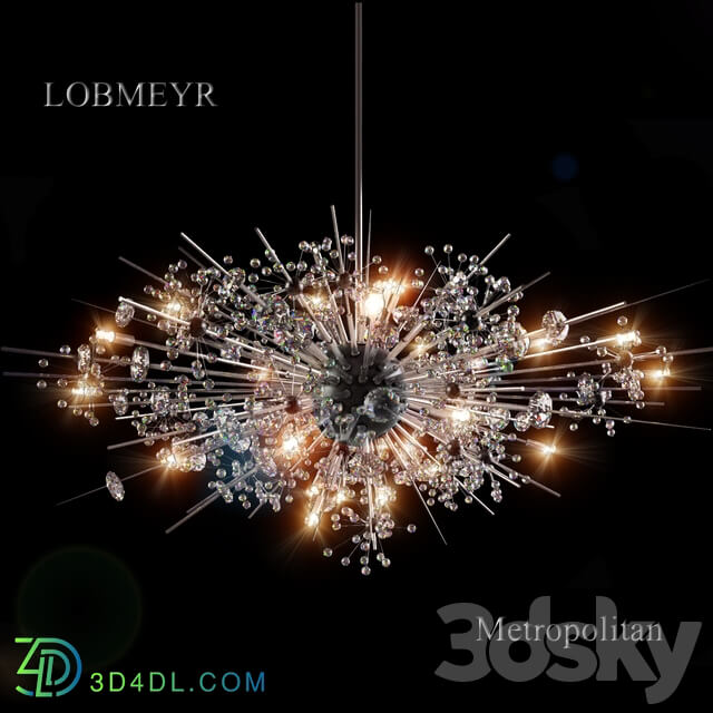 Lobmeyr Metropolitan Pendant light 3D Models