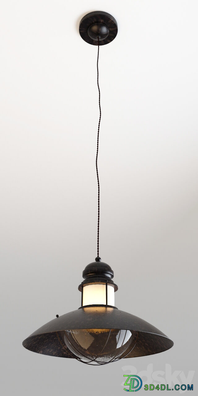 Faro Winch Pendant light 3D Models