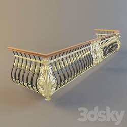 forged balcony Other 3D Models 