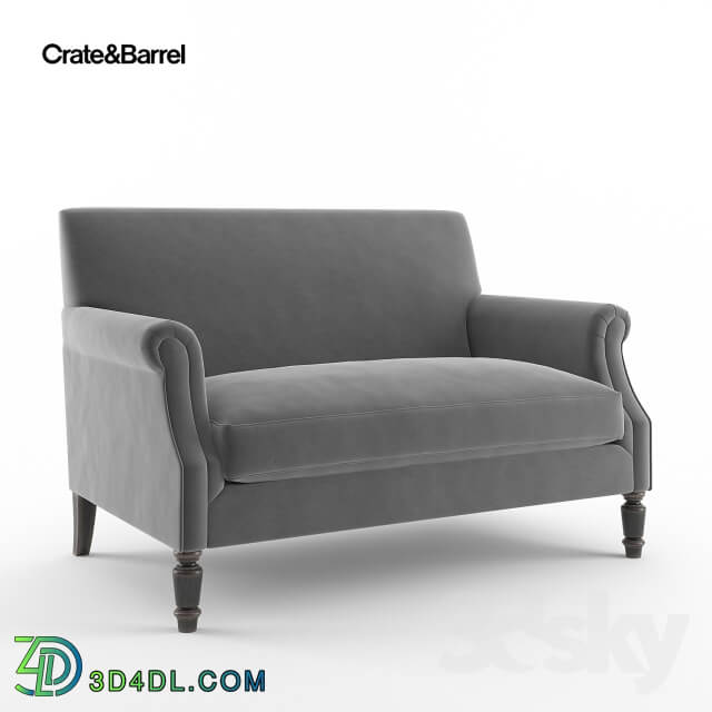 Crate Barrel Suffolk Settee