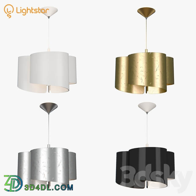 81113x Pittore Lightstar Pendant light 3D Models