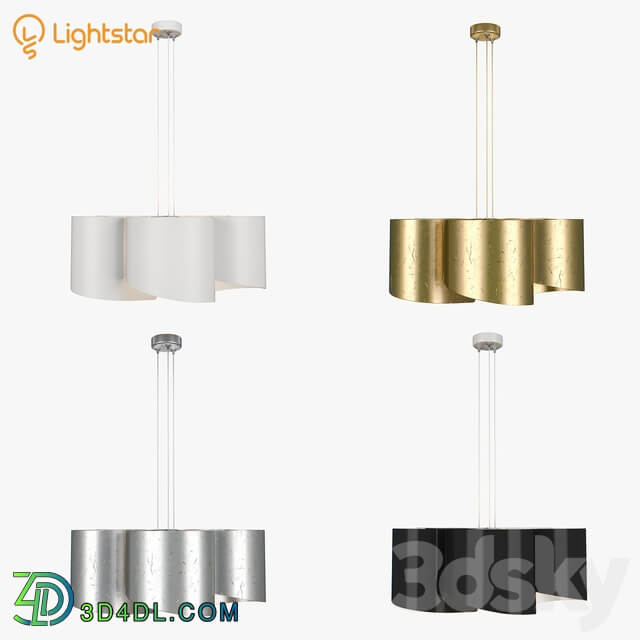 81115x Pittore Lightstar Pendant light 3D Models