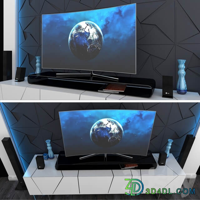 Samsung TV 3D Models