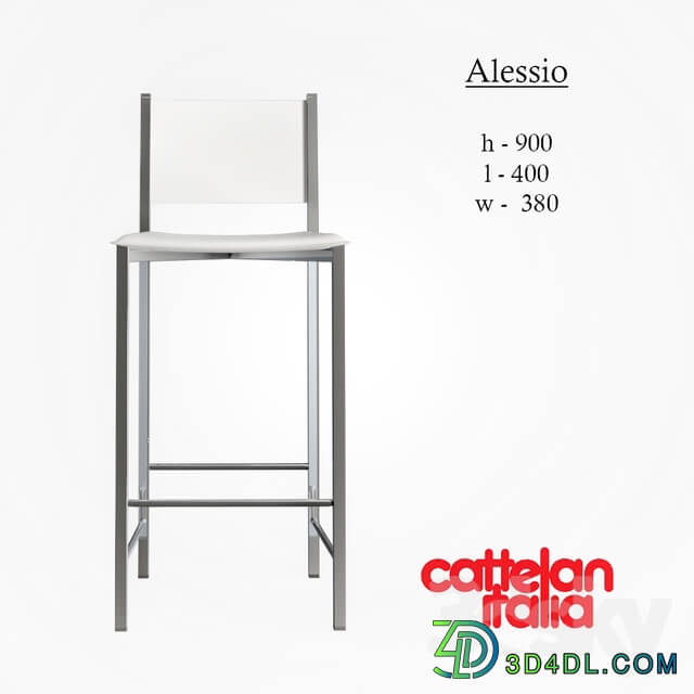 Bar stool Cattelan Italia Alessio