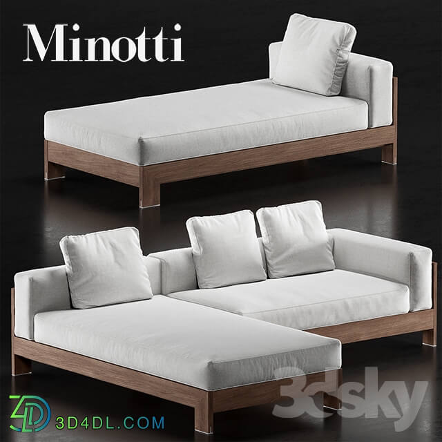 Minotti alison iroko outdoor