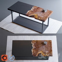 Wood Slab Table 