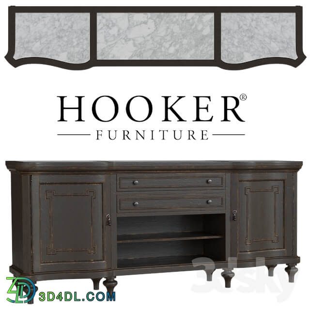 Sideboard Chest of drawer Hooker Furniture Arabella Credenza