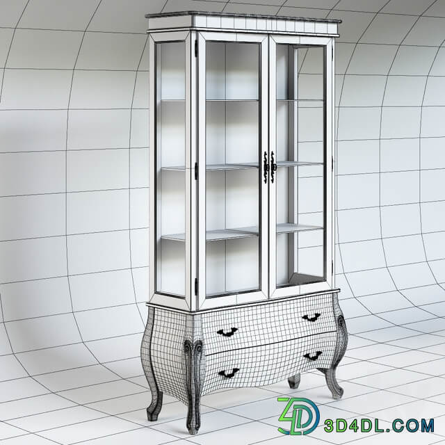 Wardrobe Display cabinets Berger SHOWCASE 2 DOOR PROVENCE